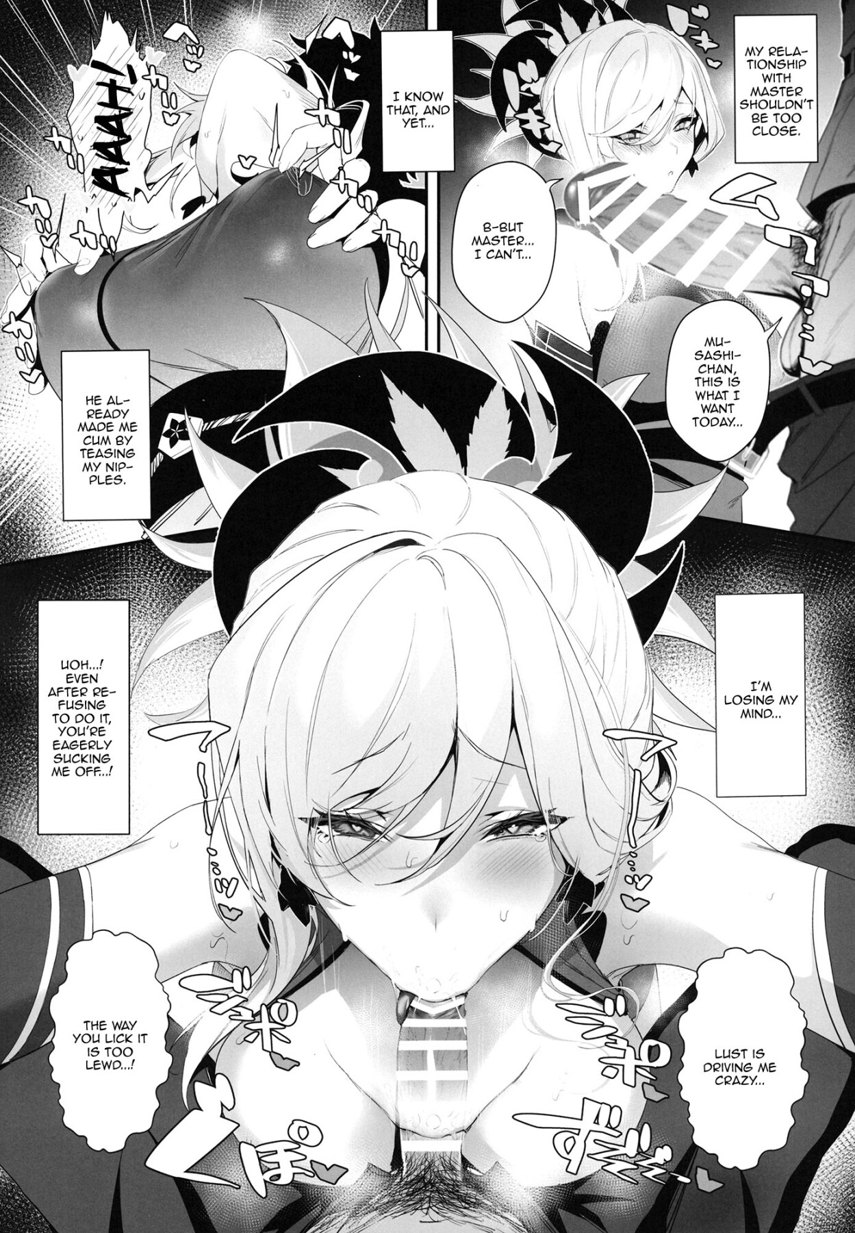 Hentai Manga Comic-ServaLove! VOL. 02 A Late-Blooming Musashi-chan in Love is Defeated by Nipple Torture and Lovey-Dovey Sex-Read-9